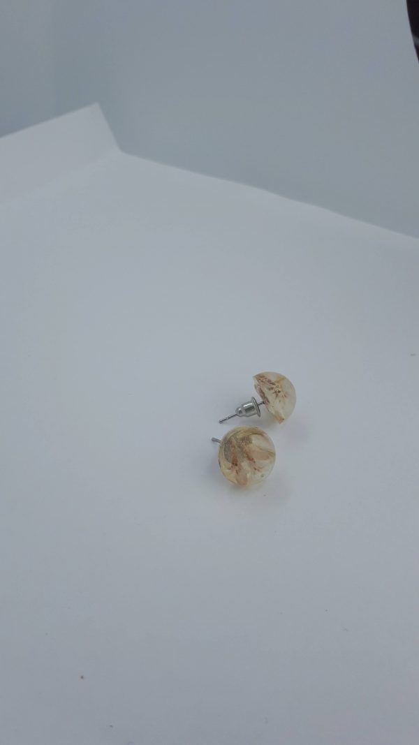 Weiße zarte Blüten - Schmuck>Ohrringe
